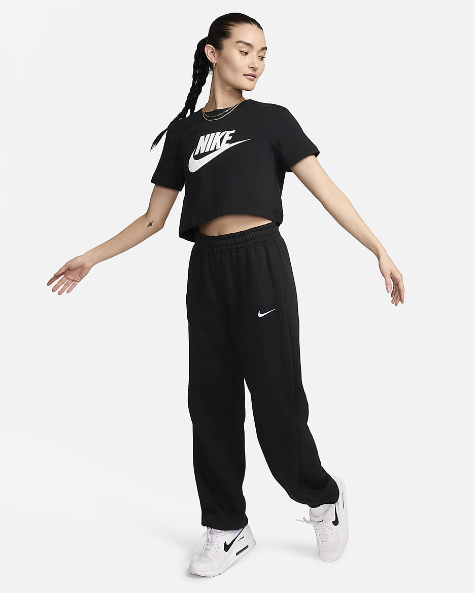 Nike t shirt crop top online